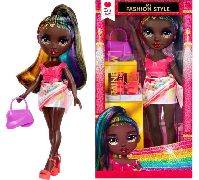 MGA Rainbow High Fashion bábika základná edícia - Iris Bow