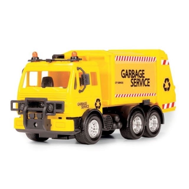 Heavy City Truck - žlutý 25 cm