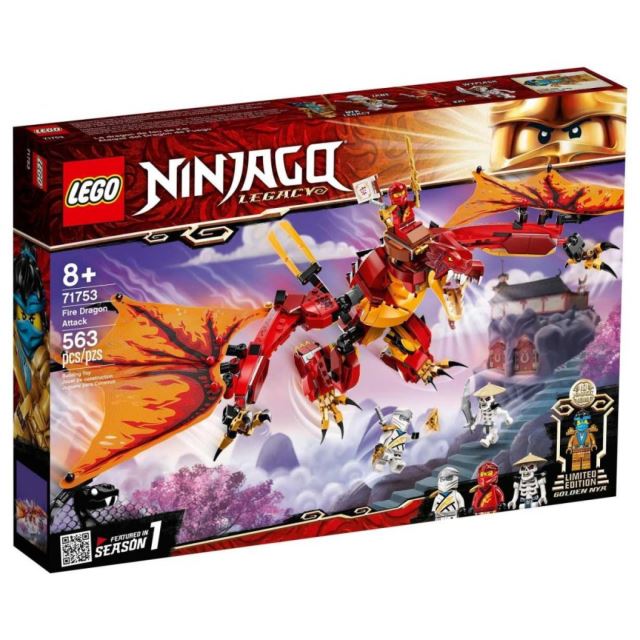 LEGO® NINJAGO® 71753 Útok ohnivého draka