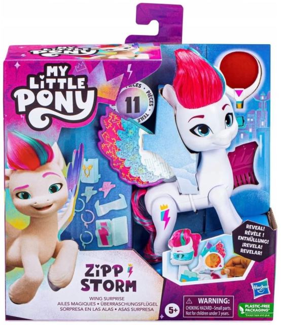 Hasbro My Little Pony Poník s krídlami Zipp Storm, F6447