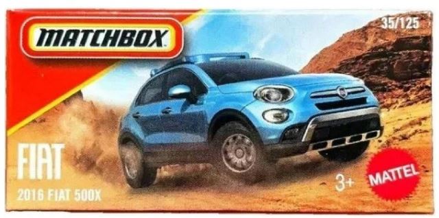 Mattel Matchbox™ Angličák v krabičce 2016 FIAT 500X