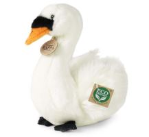 Eco-friendly plyšová labuť 25 cm