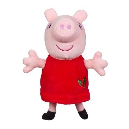 Peppa Pig Plyšová Peppa červené šatičky 15 cm