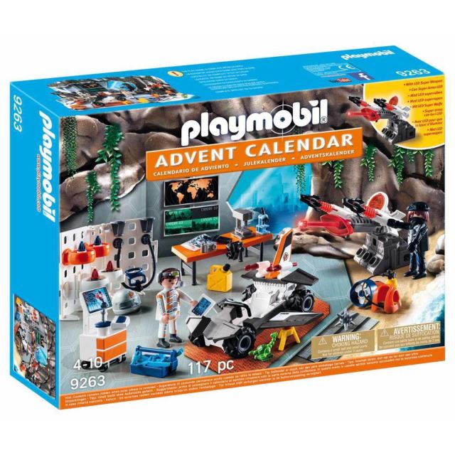Playmobil 9263 Adventný kalendár Spy Team