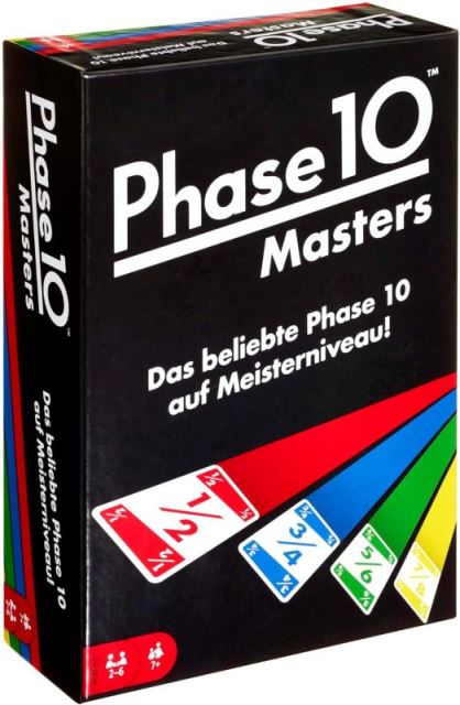Mattel Phase 10 Masters, kombinační karetní hra Mattel Phase 10 Masters, kombinační karetní hra