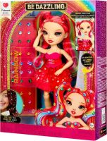 MGA Rainbow High Be Dazzling Fashion bábika - Vivienne Rouge (Red) (6)