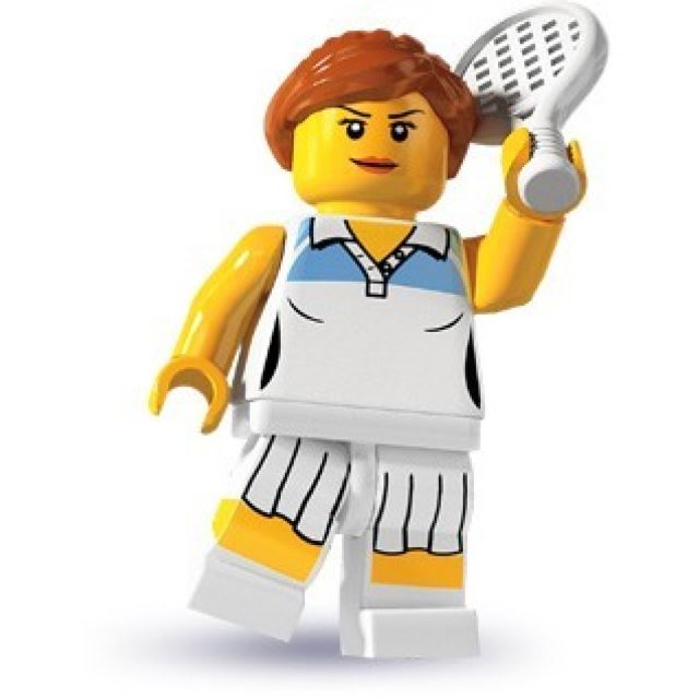 LEGO 8803 Minifigurka Tenistka
