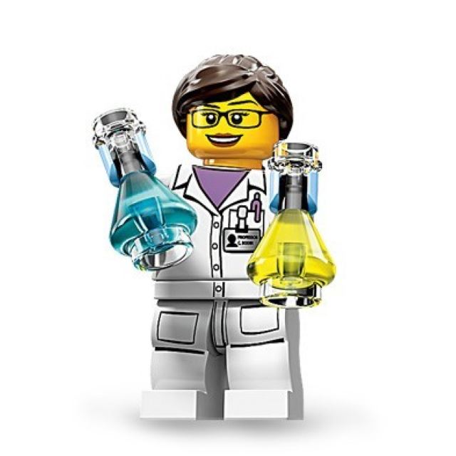 LEGO® 71002 Minifigurka Vědkyně
