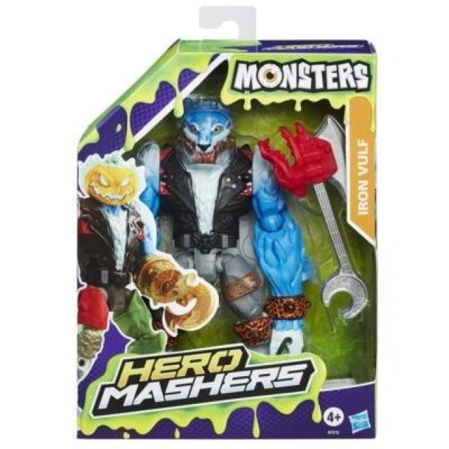 Monster Hero Mashers Iron Vulf s příslušenstvím