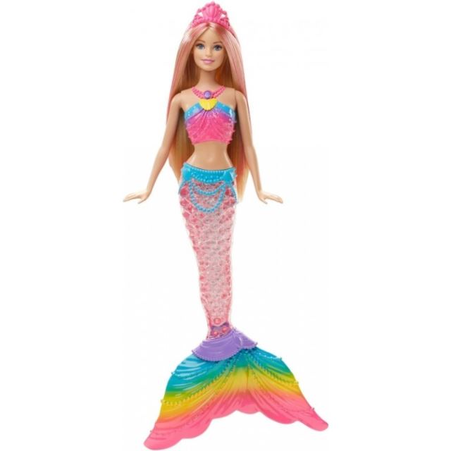 Barbie Duhová mořská panna svítící, Mattel DHC40
