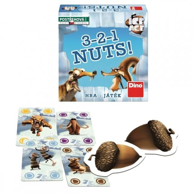 Dino Doba ledová 3-2-1 Nuts!, hra