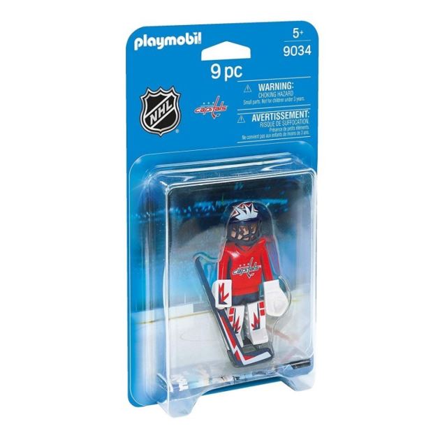 Playmobil 9034 NHL Brankář Washington Capitals