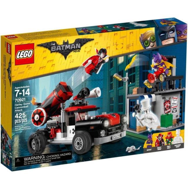 LEGO Batman Movie 70921 Harley Quinn™ a útok dělovou koulí