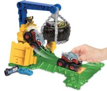 Mattel Hot Wheels® Monster Trucks VÝZVA PRO RHINOMITA, HTP18 (2)