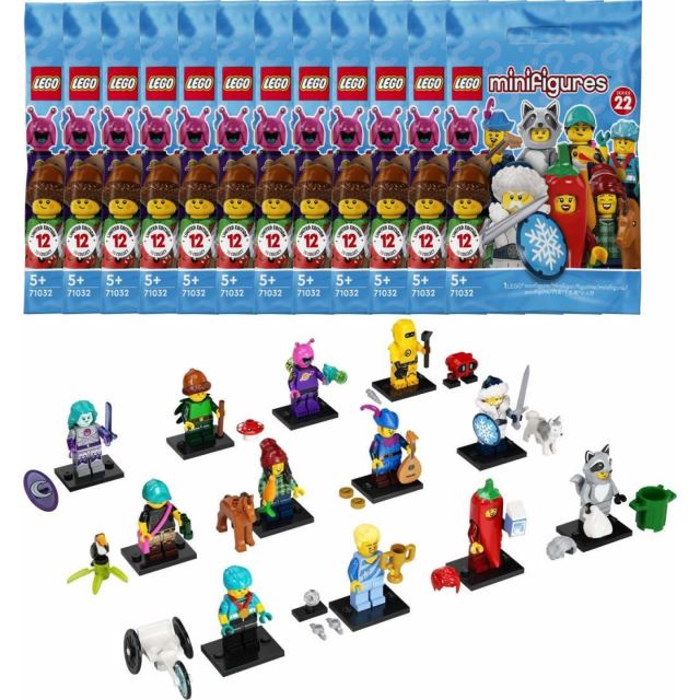 LEGO® 71032 Ucelená kolekce 12 Minifigurek 22. série