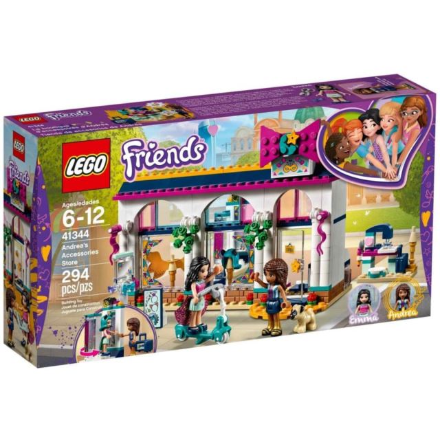 LEGO Friends 41344 Andrea a její obchod s módními doplňky