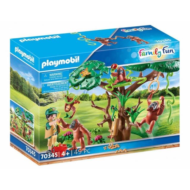 Playmobil 70345 Orangutani na stromě