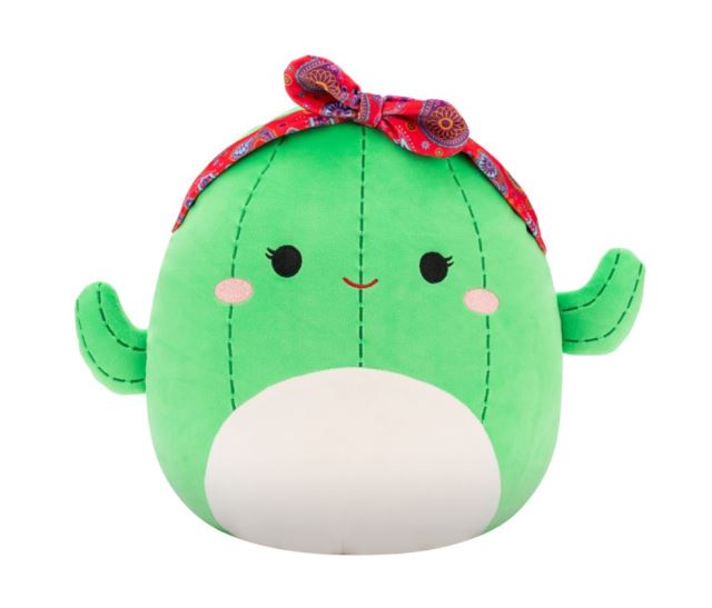 SQUISHMALLOWS Kaktus s čelenkou - Maritza, 30 cm