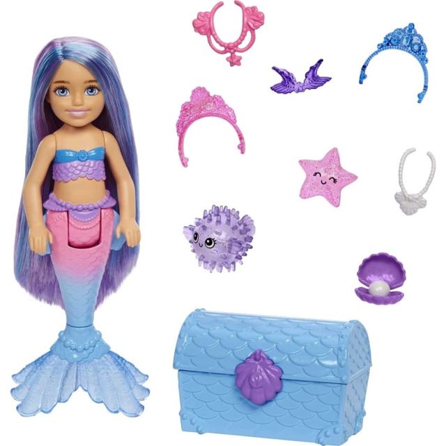 Mattel Barbie Chelsea™ morská panna, HHG57