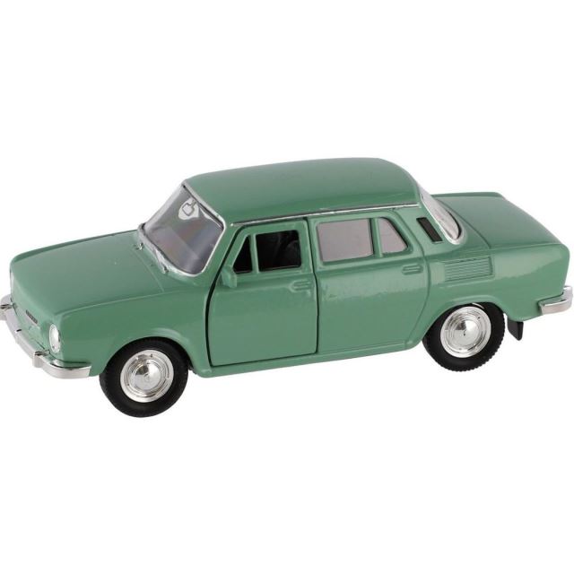 Auto Welly Škoda 100 zelená