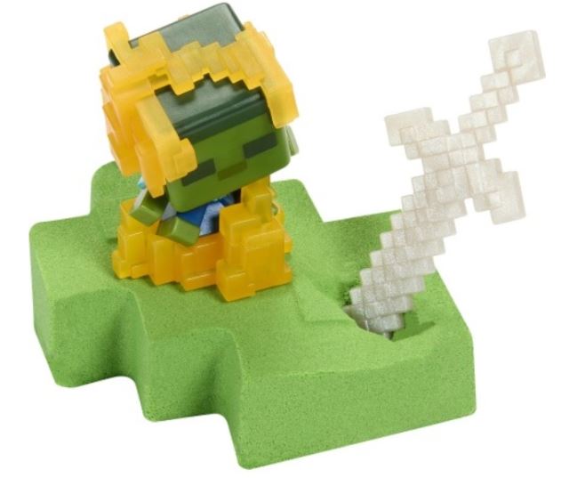 Mattel Minecraft MINI MODE ťažiaca figúrka s lopatou, HTL01