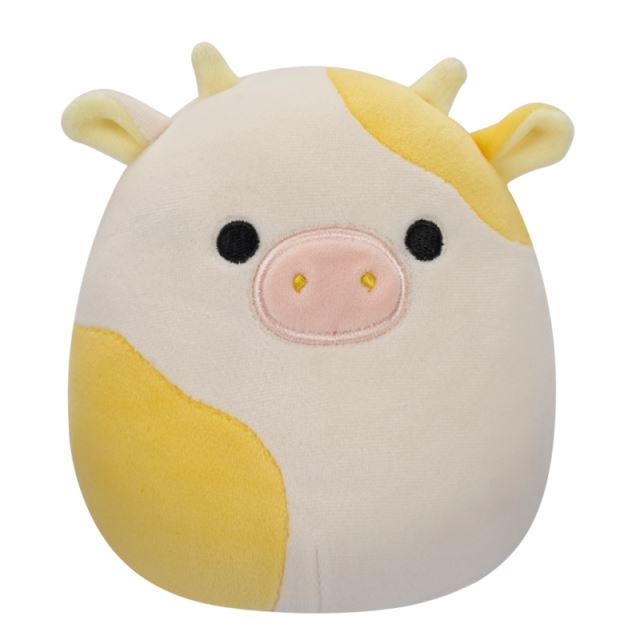 SQUISHMALLOWS Žlto biela krava - Bodie