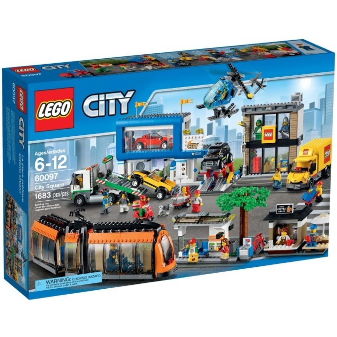 LEGO® CITY 60097 Náměstí  Legenio - Specialista na stavebnice LEGO® a  geniální zábavu!