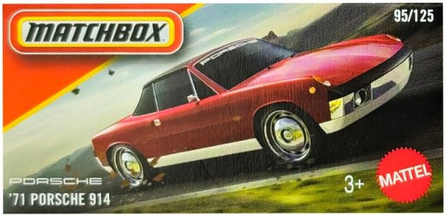 Mattel Matchbox™ Angličák v krabičke 71 PORSCHE 914