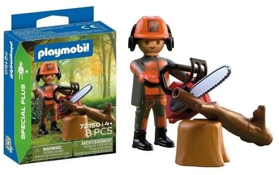 Playmobil 72150 Drevorubač s motorovou pílou