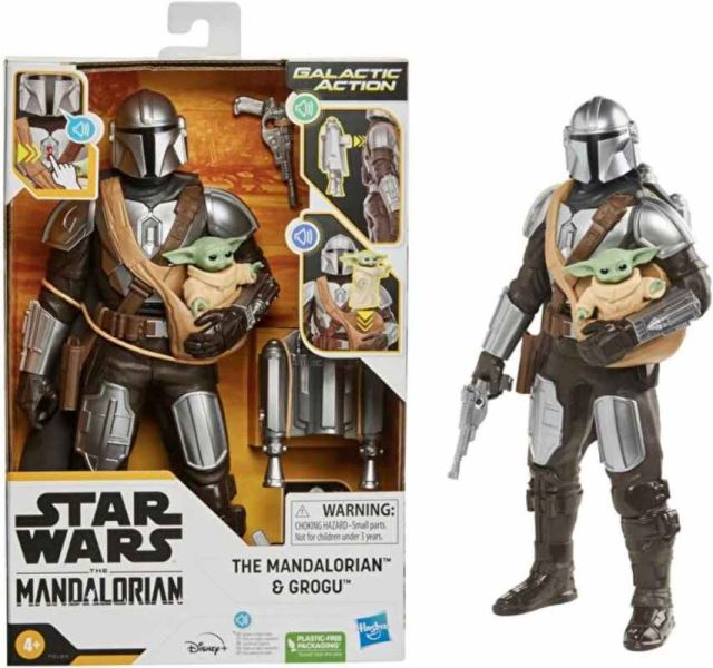 Hasbro Star Wars Figurka The Mandalorian & Grogu 30 cm
