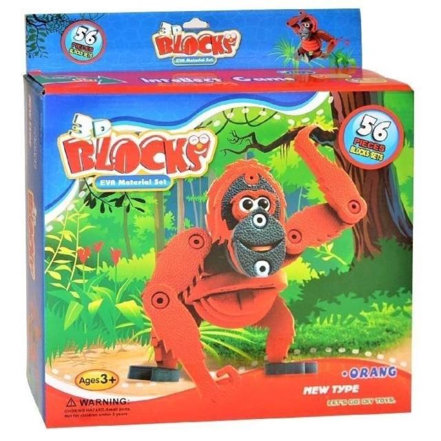 Puzzle 3D Orangutan
