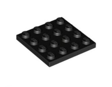 LEGO® 3031 Podložka 4x4 Čierna