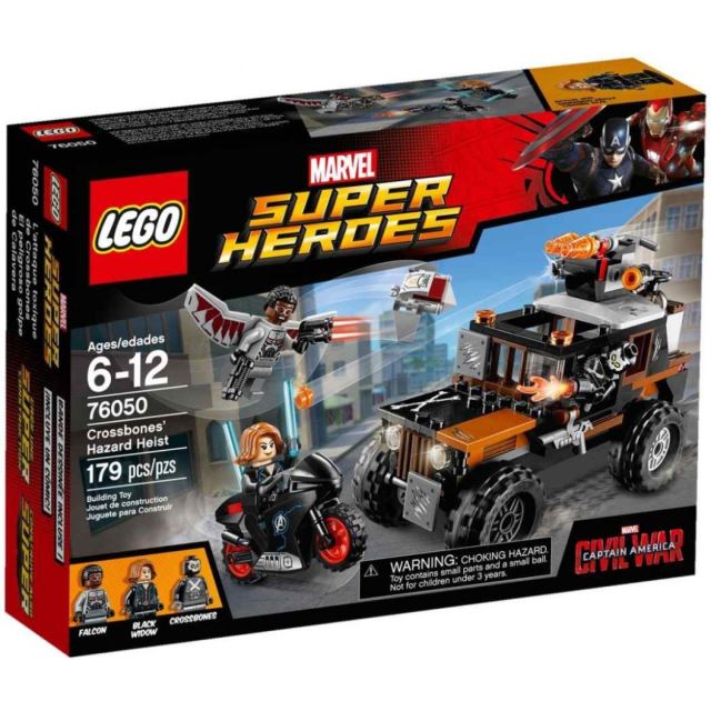 LEGO® Super Heroes 76050 Nebezpečná krádež Crossbonese