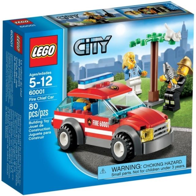 LEGO CITY 60001 Auto velitele hasičů