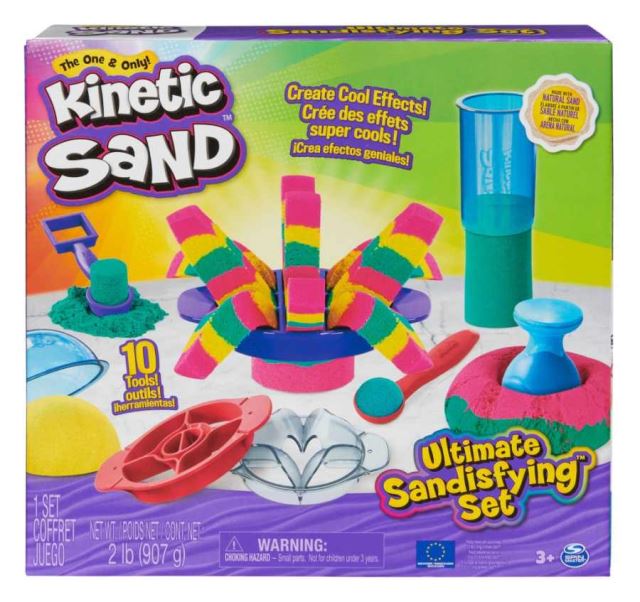 Spin Master Kinetic Ultimátní sada písku s nástroji
