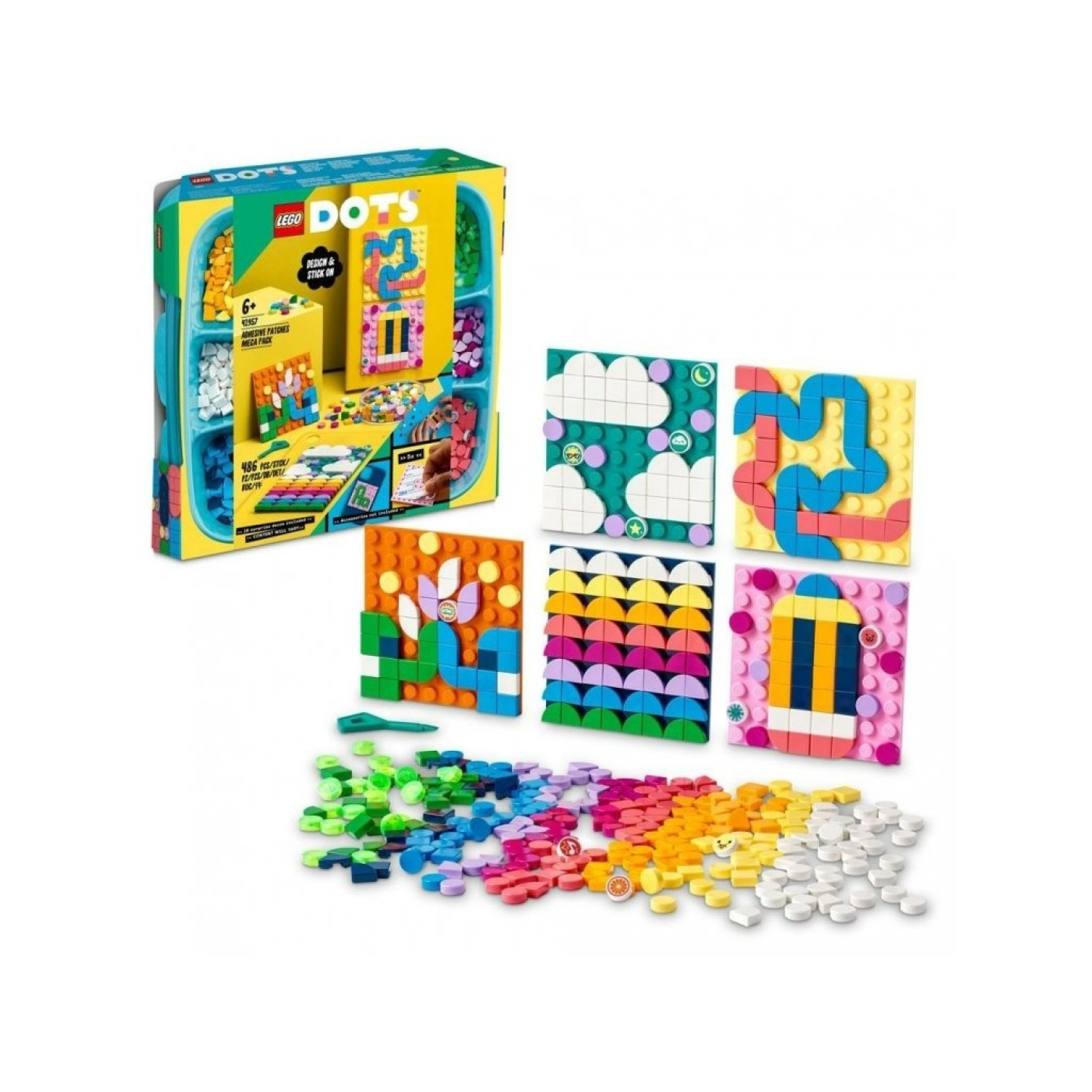 Lego® dots™ 41957 mega balení nalepovacích záplat