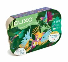 CLIXO Tropical Birds - magnetická stavebnice 22 kusů (1)