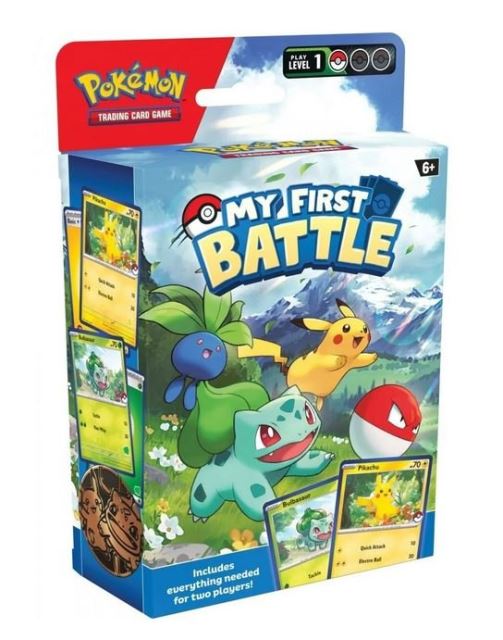 Pokémon TCG: My first Battle Bulbasaur vs Pikachu, CZ/SK