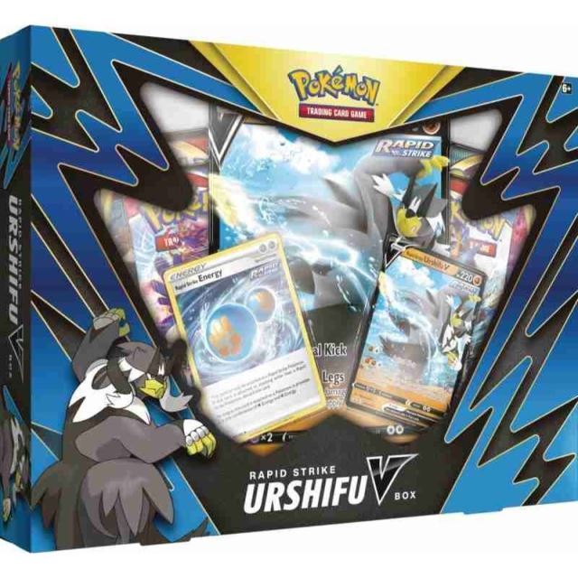 Pokémon TCG: Rapid Strike Urshifu V Box
