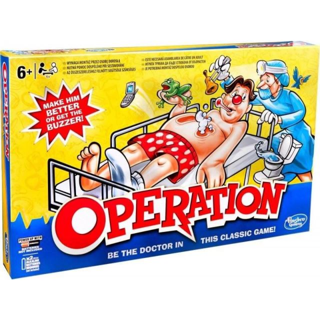 Operace, veselá dovednostní hra, Hasbro B2176
