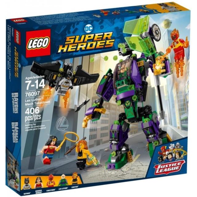 LEGO® Super Heroes 76097 Lex Luthor ™ a zničení robota
