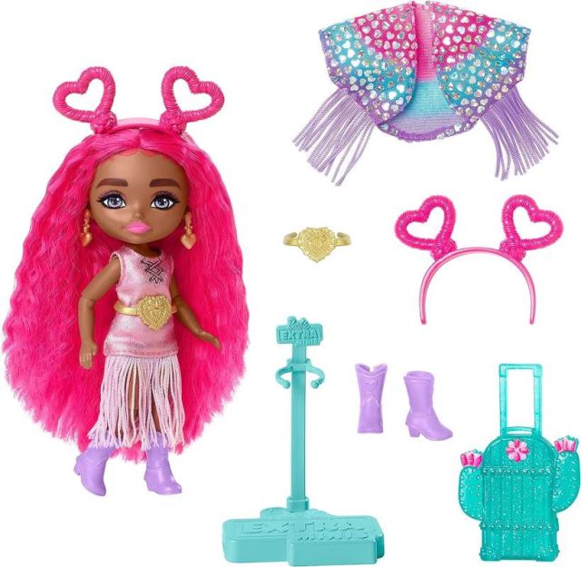 Mattel Barbie® Extra minis™ vo festivalovom oblečku, HPB19