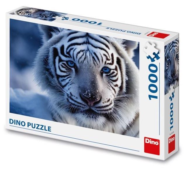 Dino Puzzle Biely tiger 1000 dielikov