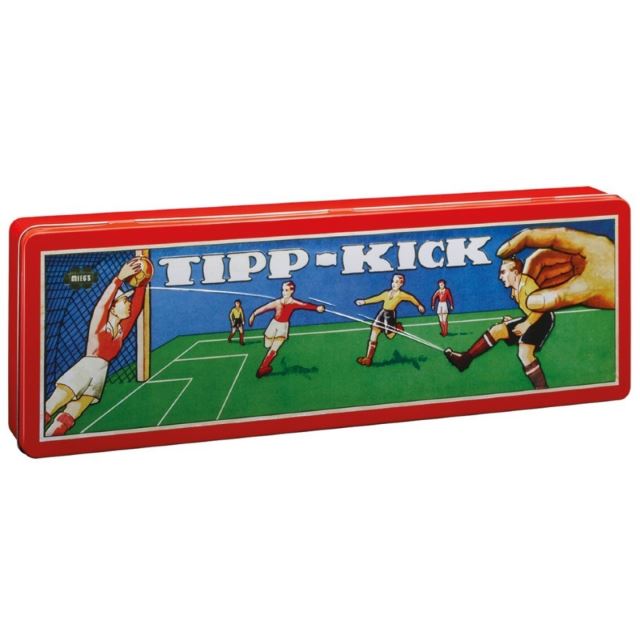 Stolní fotbal Tipp Kick Retro v plechové krabičce