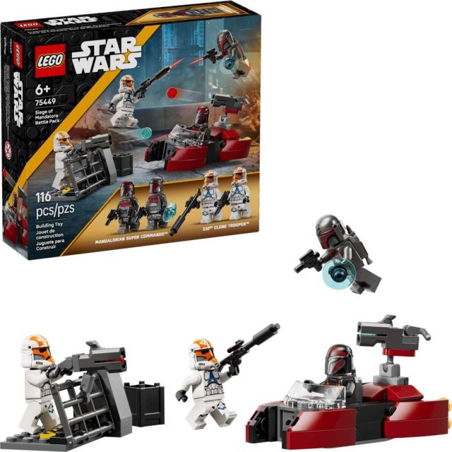 LEGO® Star Wars™ 75449 Bojový balíček obliehania Mandalore