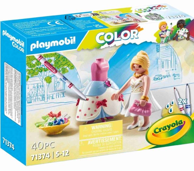 Playmobil 71374 Color: Módní šaty