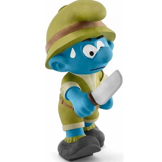 Schleich 20782 džungľou Šmolko dobrodruh