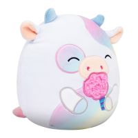SQUISHMALLOWS Krava s cukrovou vatou - Belozi, 13 cm (3)