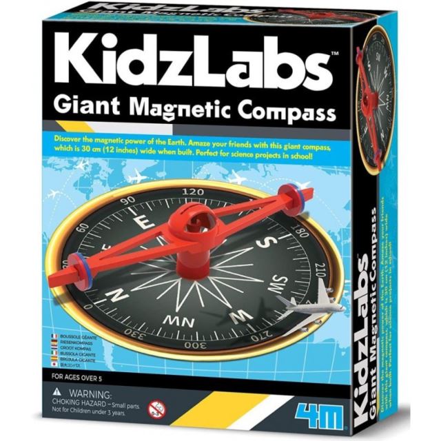 KidzLabs Obří magnetický kompas