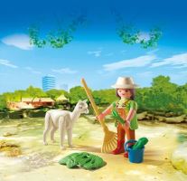 Playmobil 4944 Ošetrovateľka s alpakou, vajíčko (1)